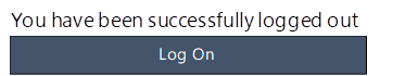 Log On,You have been successfully logged out